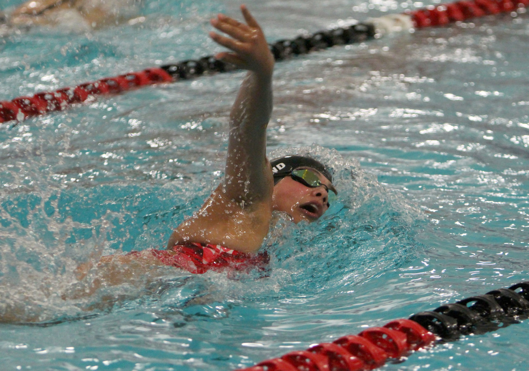 Hudson at Chi-Hi girls swimming 9-10-19